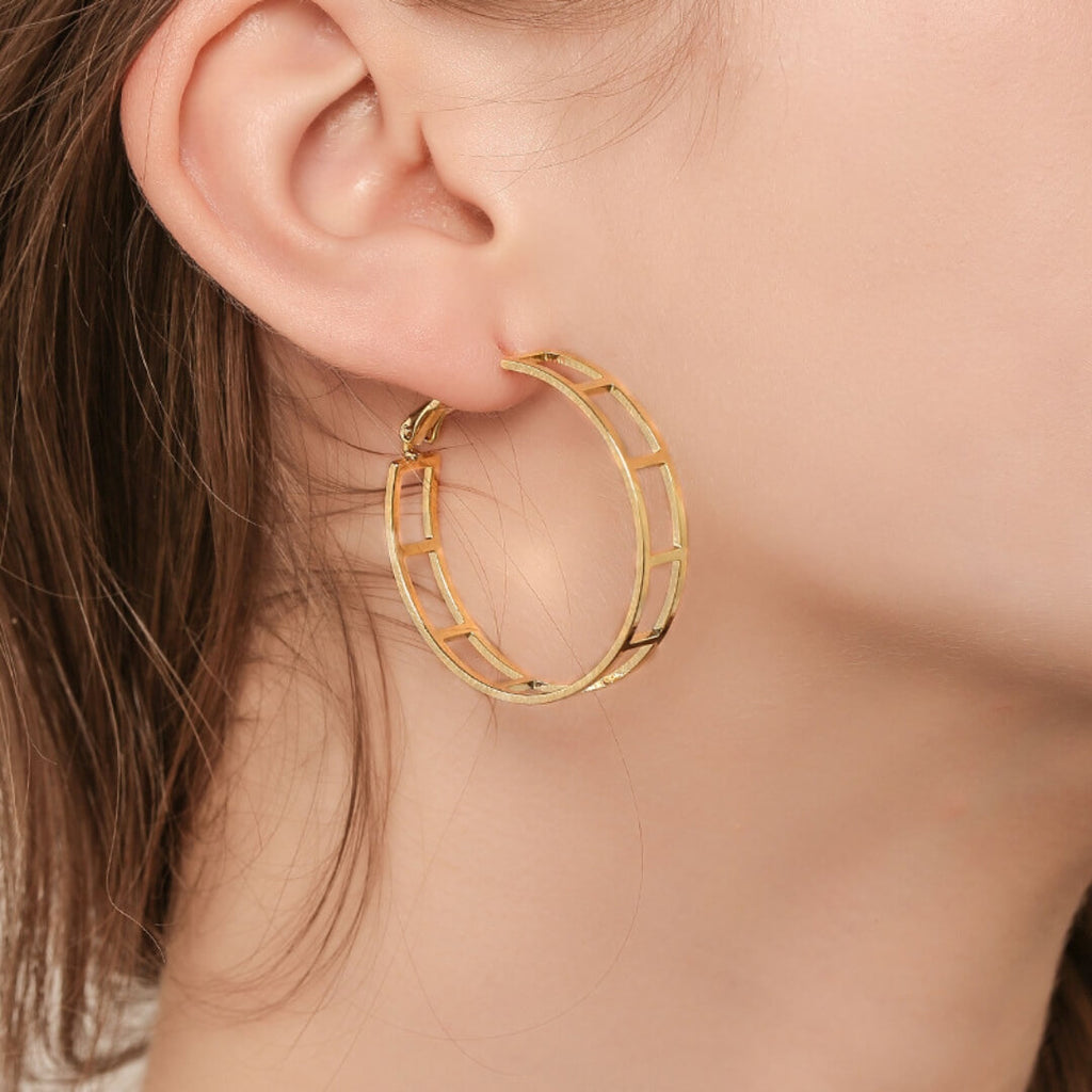 Ailova Large Hoop Earrings